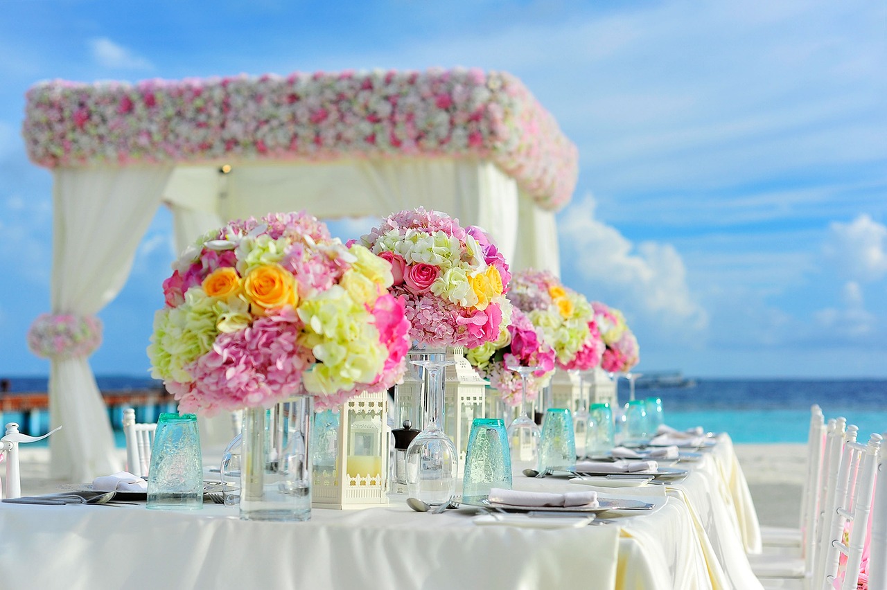 Decoraciones de boda en la playa cuba