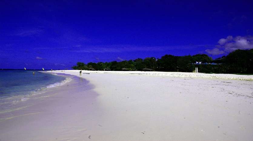 arenas en playa de Varadero